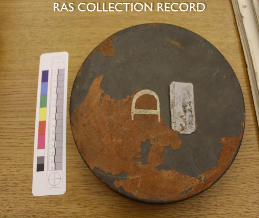 Speculum mirror by William Herschel The Royal Astronomical Society